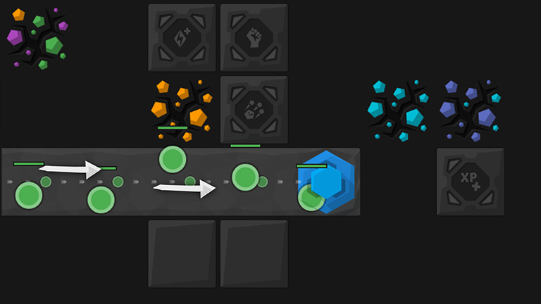 Infinitode 2 game base 